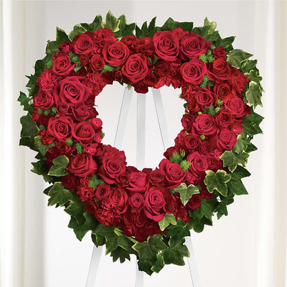 Wholehearted Standing Spray – HOLLOW TREE GIFTS & FLORAL LLC, Cascade IA