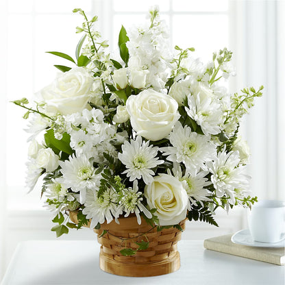 Heartfelt Condolences Arrangement – HOLLOW TREE GIFTS & FLORAL LLC, Cascade IA