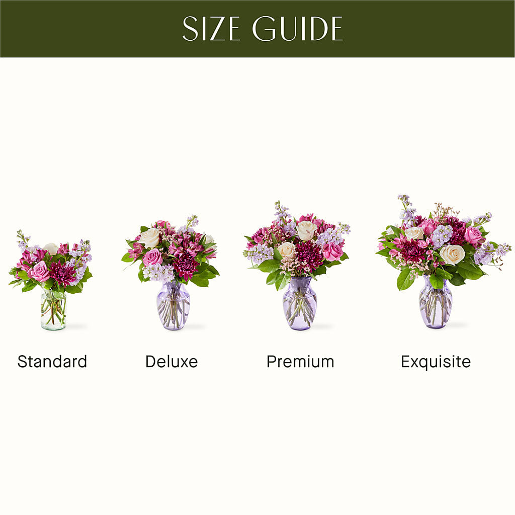 Amethyst Dreams Bouquet – HOLLOW TREE GIFTS & FLORAL LLC, Cascade IA