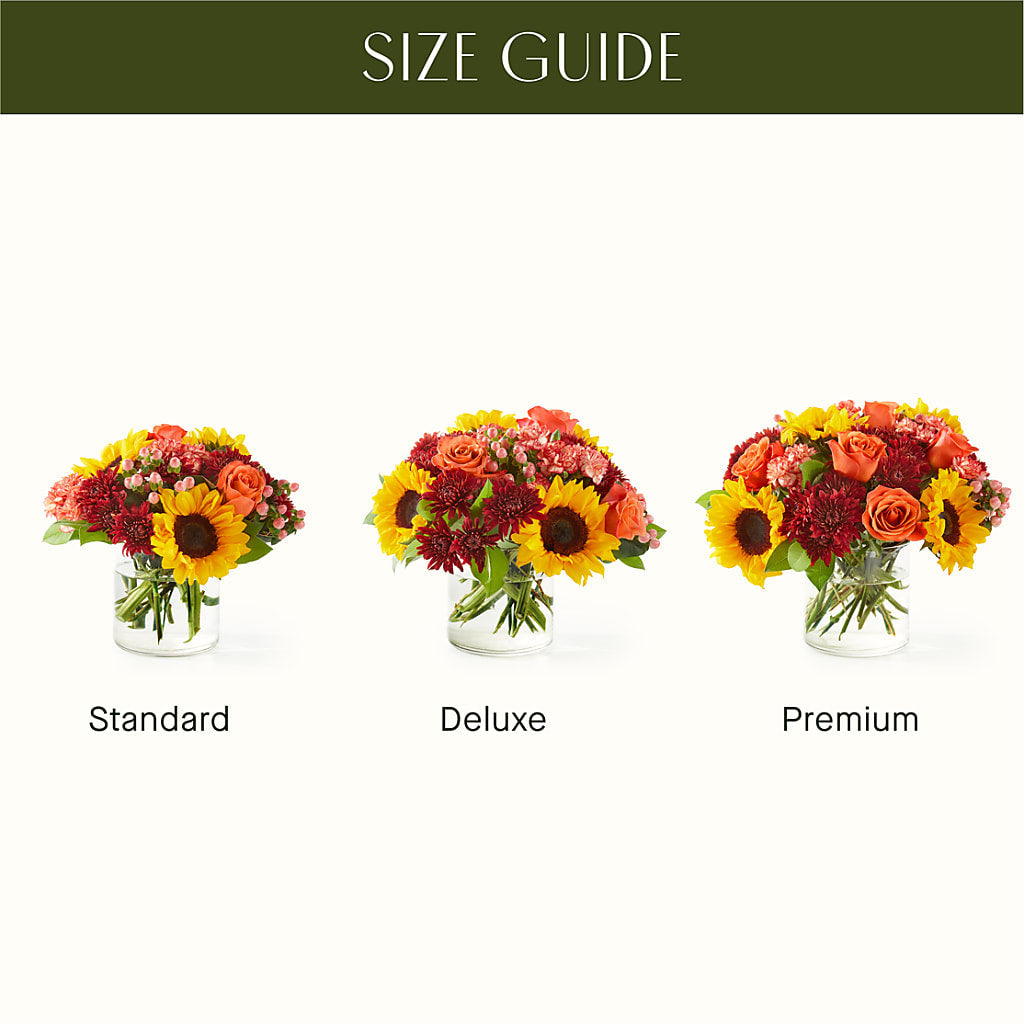 September Sunset Bouquet – HOLLOW TREE GIFTS & FLORAL LLC, Cascade IA