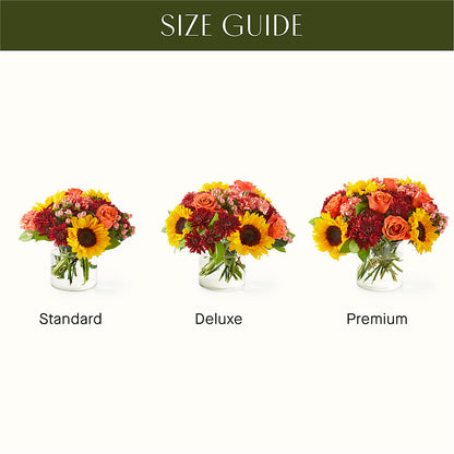 September Sunset Bouquet – HOLLOW TREE GIFTS & FLORAL LLC, Cascade IA