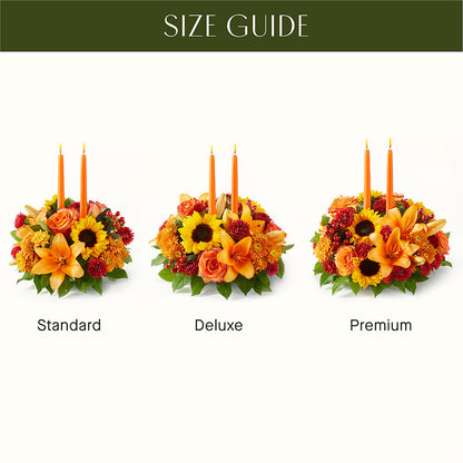 Grateful Centerpiece – HOLLOW TREE GIFTS & FLORAL LLC, Cascade IA