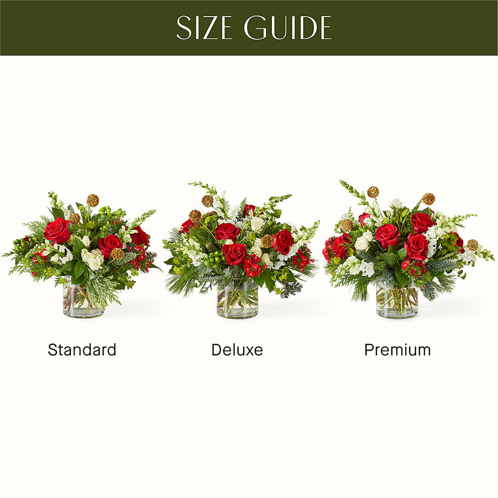 Deck the Halls Bouquet – HOLLOW TREE GIFTS & FLORAL LLC, Cascade IA
