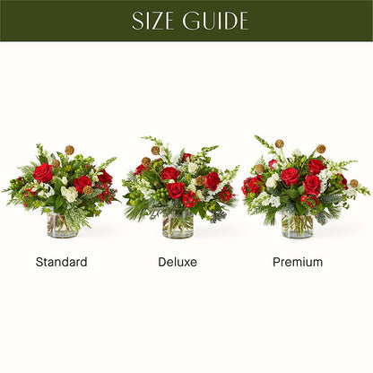 Deck the Halls Bouquet – HOLLOW TREE GIFTS & FLORAL LLC, Cascade IA