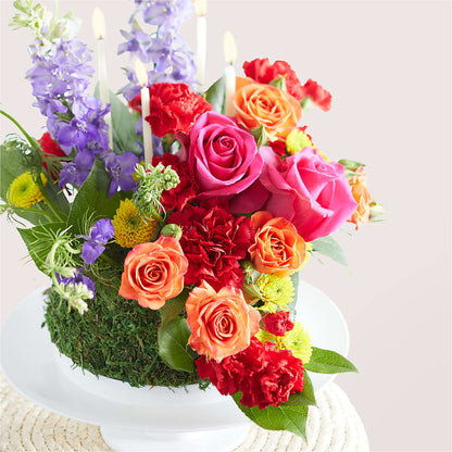 Best Year Yet Floral Cake – HOLLOW TREE GIFTS & FLORAL LLC, Cascade IA