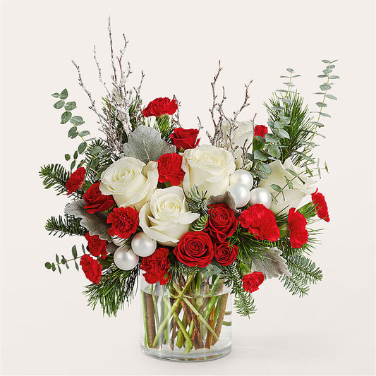 Trimming the Tree Bouquet – HOLLOW TREE GIFTS & FLORAL LLC, Cascade IA