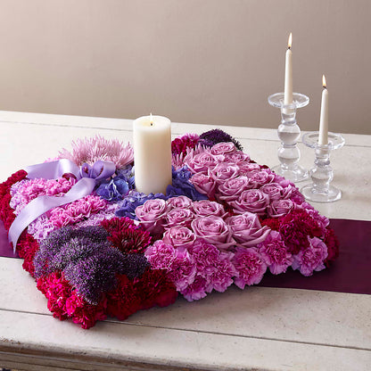 Promise of Love Unity Arrangement – HOLLOW TREE GIFTS & FLORAL LLC, Cascade IA