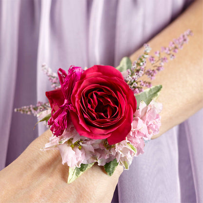 Rose Charm Corsage – HOLLOW TREE GIFTS & FLORAL LLC, Cascade IA