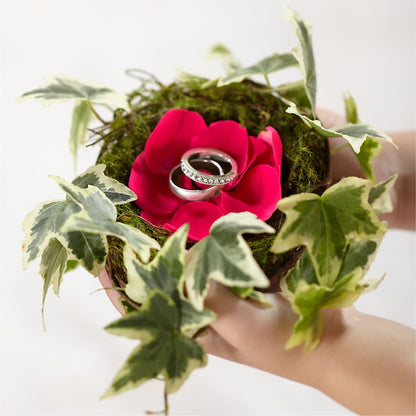 Lila Rose Ring Nest – HOLLOW TREE GIFTS & FLORAL LLC, Cascade IA