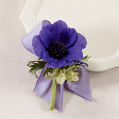 Purple Passion Boutonniere – HOLLOW TREE GIFTS & FLORAL LLC, Cascade IA