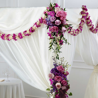 Color & Light Chuppah Decor – HOLLOW TREE GIFTS & FLORAL LLC, Cascade IA
